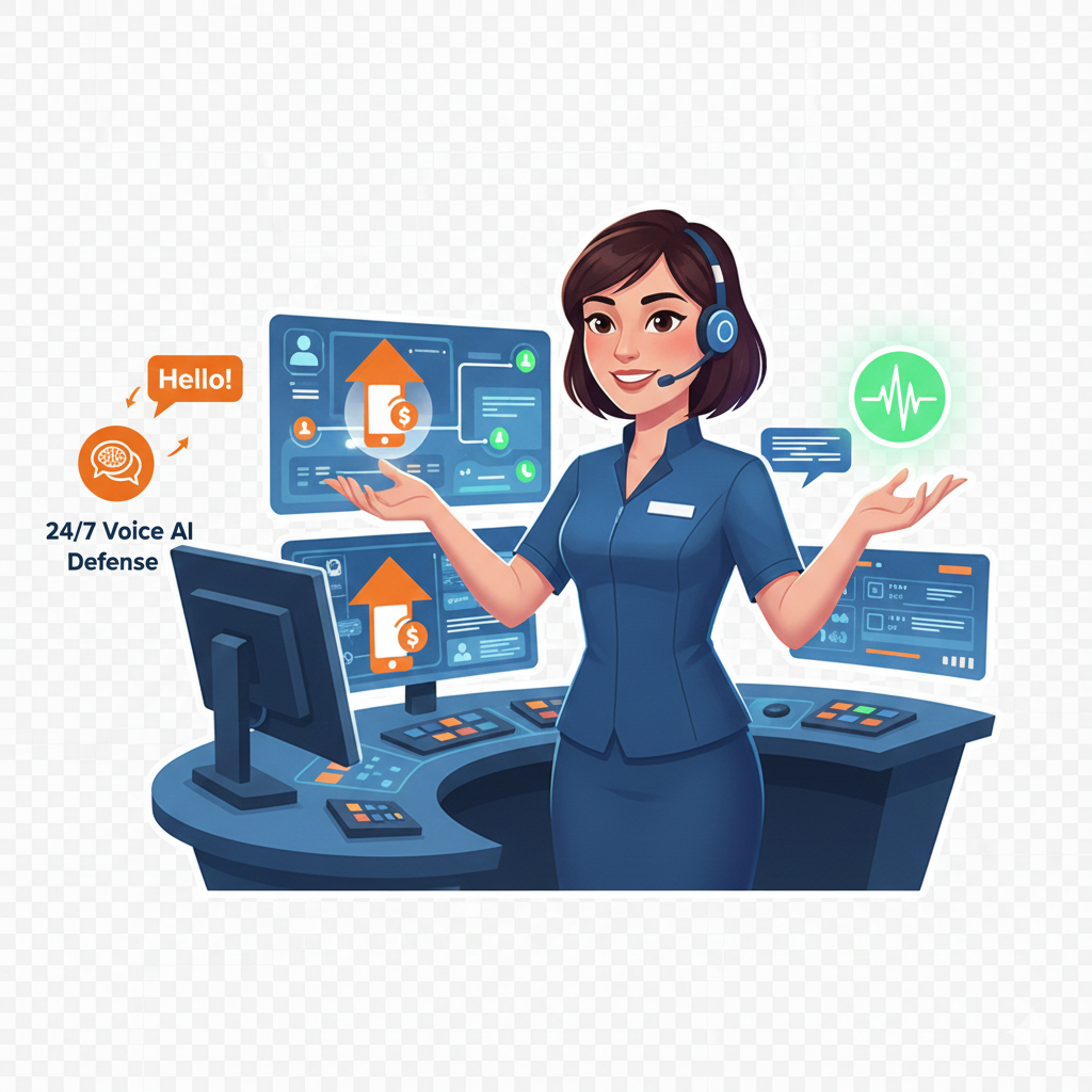 Graphic illustrating lost revenue from a missed call vs. instant capture by AI.